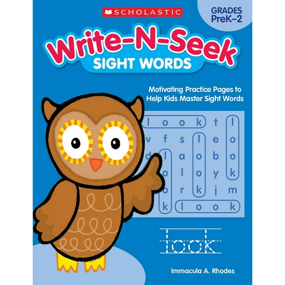 SC-818022 - Write N Seek Sight Words by Scholastic Teaching Resources