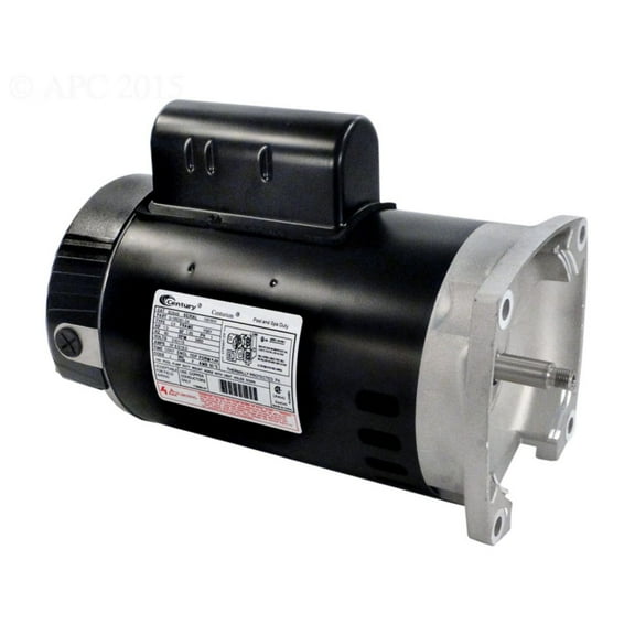 The Pool Supply Shop 0.5 HP Square Flange Full Rated Pool Pump Motor, 1.95 SF