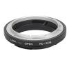 Adaptador de anillo FD-EOS Adaptador de lente Lente FD a EF para montura Canon EOS
