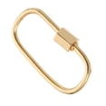 thumbnail image 1 of RUNROTOO 1Set Screw Carabiner Link Connector with Oval Shape for Daily Life, 1 of 8