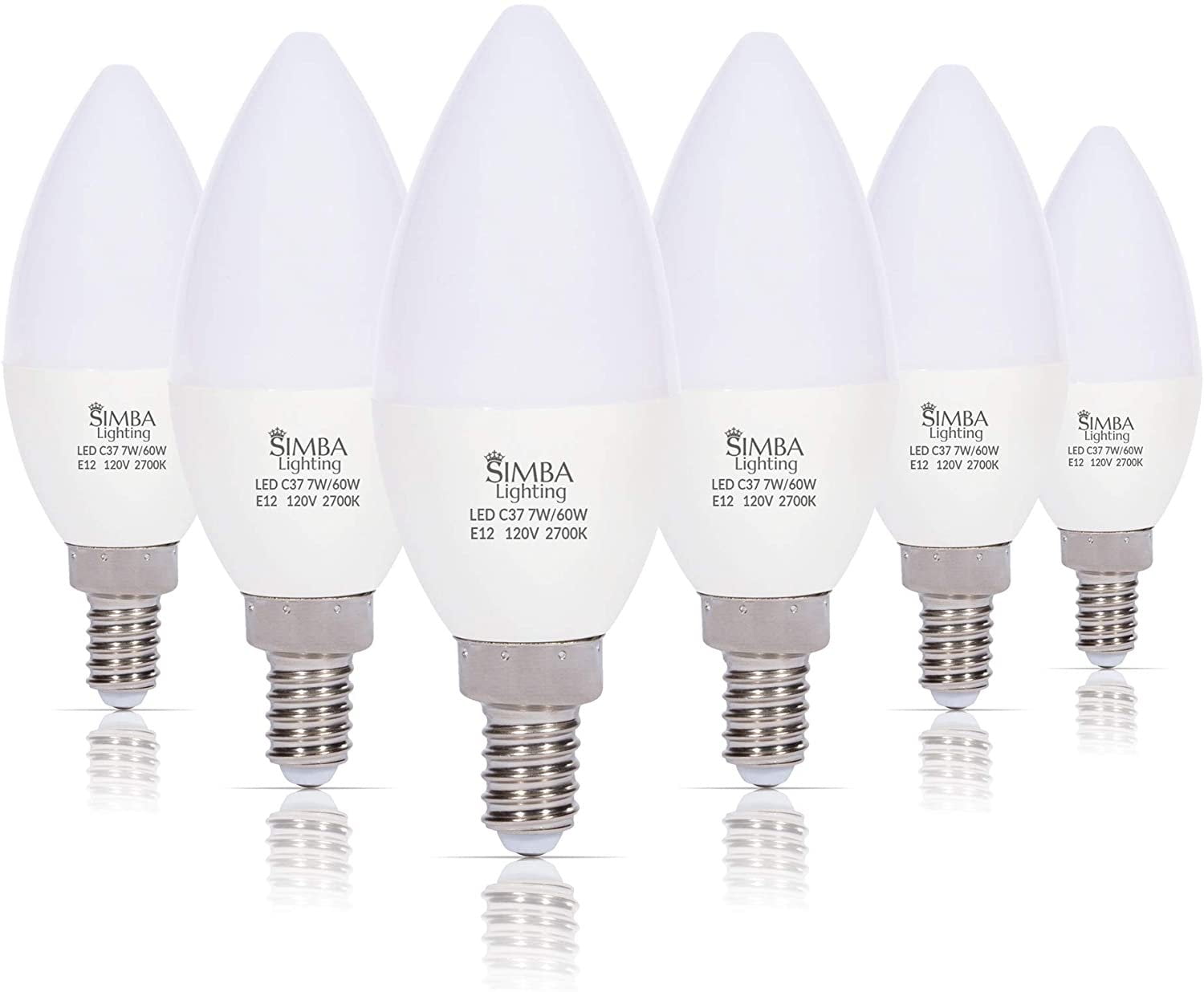 100 7W C7 GE Clear night lite light Candelabra Bulbs 7 Watt Replacement 7C7 Lamp 