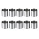thumbnail image 1 of 2025 Stainless Steel Mousse Rings - Set of 10 Round Biscuit Cutter Cake Mold, 1 of 5