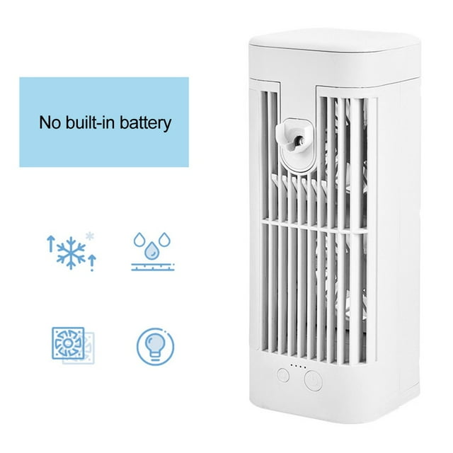 Summer Mini Air Conditioner Portable Air Cooler Home USB Fan for Desk