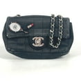 thumbnail image 1 of Pre-Owned Chanel Bag Pochette Chain bag Crossbody Shoulder Bag Black (Good), 1 of 13