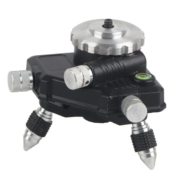360 Degree Standard Aluminum Alloy Tripod Stand Bracket with 1/4" Thread for Laser Level
