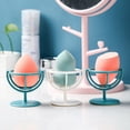thumbnail image 3 of kurtrusly Wall Hanging Sponge Egg Holder Bracket Rotatable Makeup Powder Puff Support Shelf Storage Rack, 3 of 7