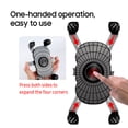 thumbnail image 2 of Bike Phone Holder Motorcycle Phone Mount 360° Rotation Adjustable Universal Phone Stand Cell Phone Clamp, 2 of 8