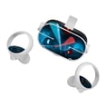thumbnail image 1 of Matsuzay Nueva pegatina de piel para Quest 2 VR, controlador de auriculares, calcomanías de PVC, bonita funda envolvente de dibujos animados para Videojuegos y accesorios TYPE2 4#, 1 of 6