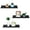 Black, variant on NEX Floating Shelves Wall Mounted Shelf Picture Ledges, Metal, Set of 3 Blue (NX-HK140-23)