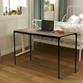 thumbnail image 7 of Homy Casa 47" Computer Desk for Home Office Workstation Bedroom, Espresso, 7 of 7