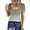 Z1 Green, variant on Women's Ribbed Scoop Neck T-Shirt 3/4 Sleeve Slim Fit Basic Top Casual Stretch Tee For Women Summer Winter Wear