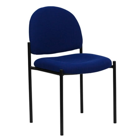 UPC: 0812581010152 | Flash Furniture Tania Comfort Navy Fabric Stackable Steel Side Reception Chair