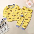 thumbnail image 2 of xaweyi Baby Unisex Boy Girl Outfits Long Shirts and Pants Fall Clothes Set, 2 of 4