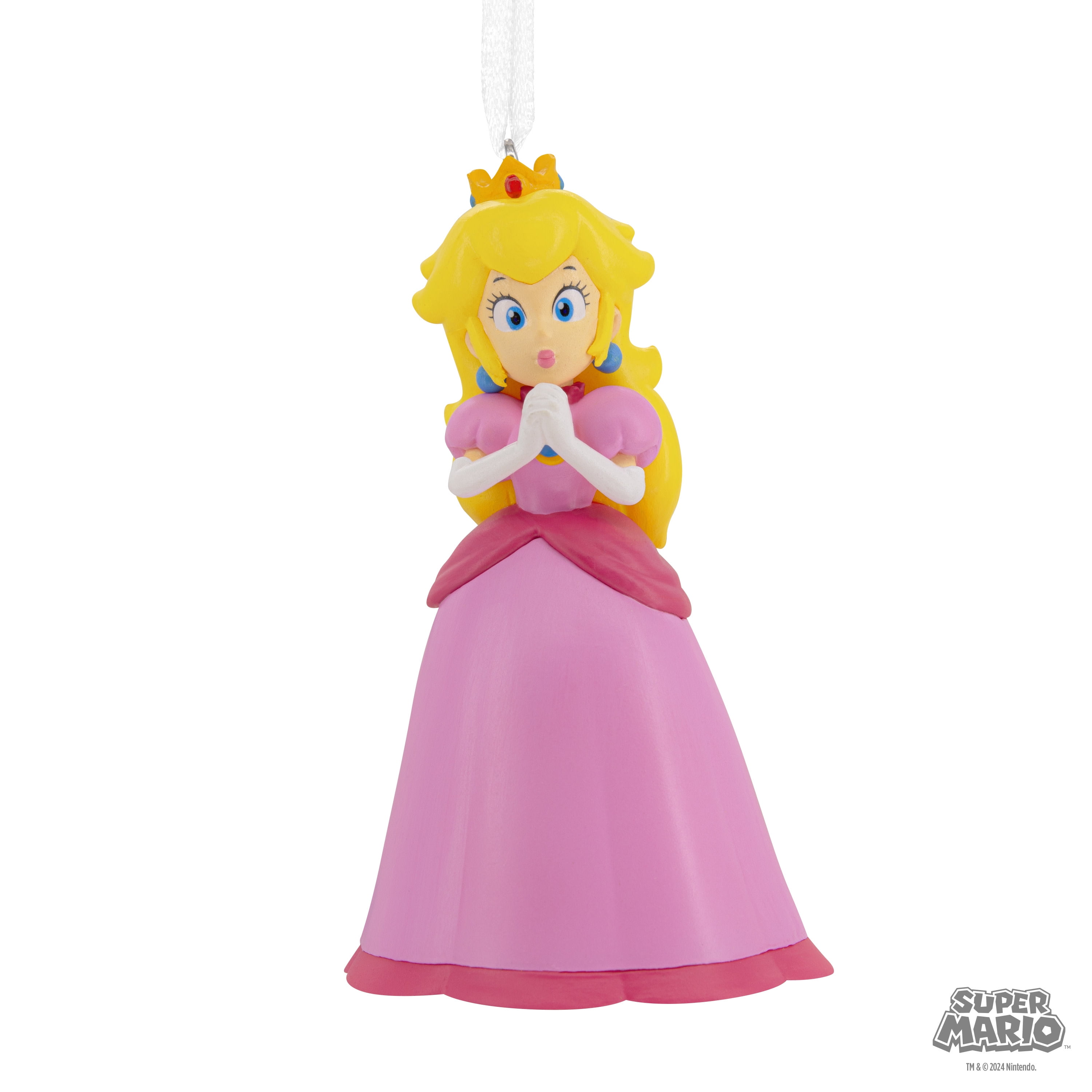 Hallmark Nintendo Super Mario Princess Peach Ornament, 1 Count