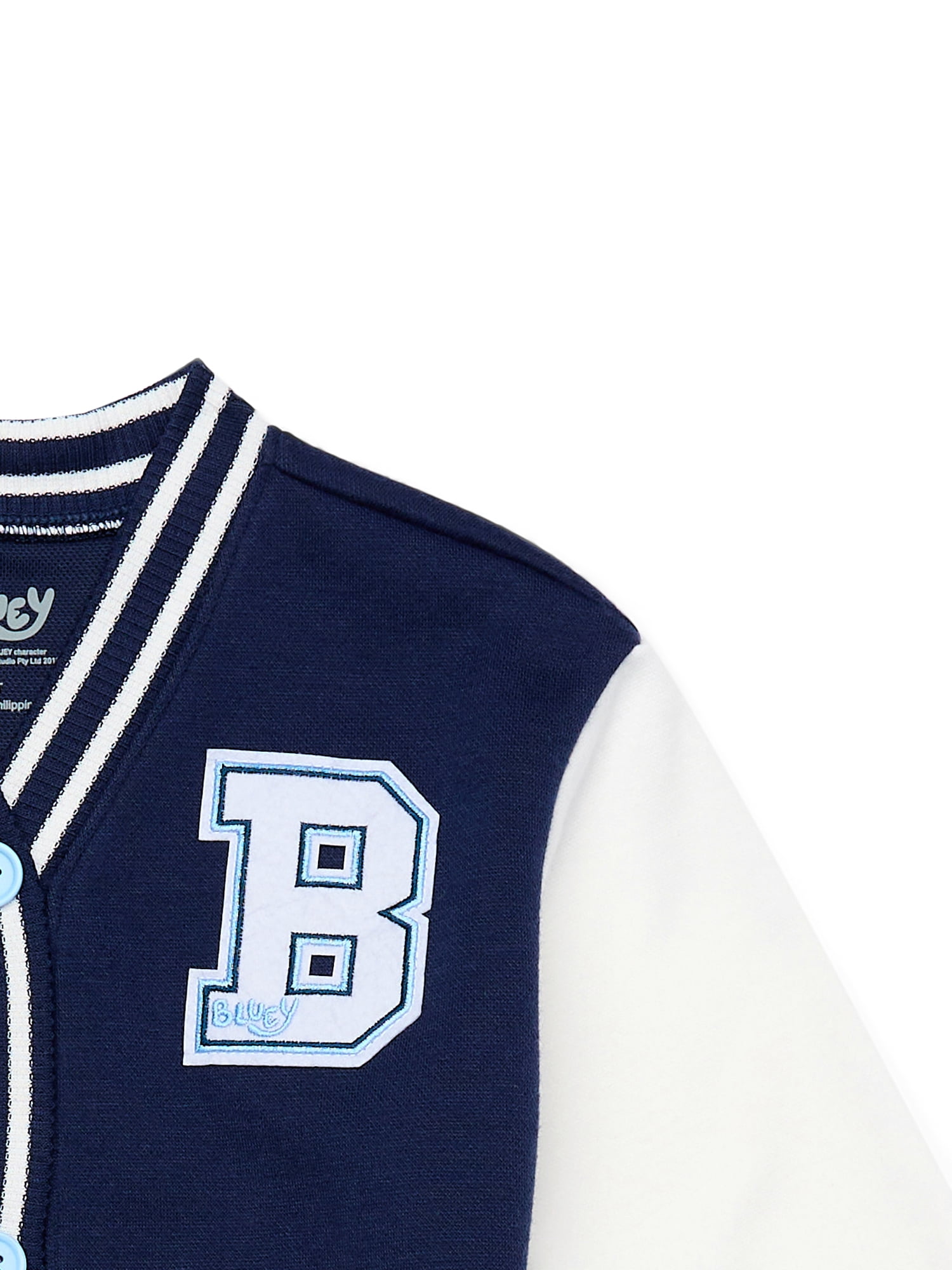 Bluey Toddler Girls Varsity Jacket and Skirt Set, Sizes 12M-5T