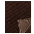 thumbnail image 2 of Drew & Jonathan Home Cut Faux Fur Solid Throw, Brown, 50" x 70", 2 of 2