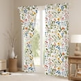 thumbnail image 3 of Castle Fairy Chic Floral Flowers Curtains Pack of 2 (42x84 Each) for Female Men Women,Botanical Plants Curtains Blackout,Spring Garden Bedroom Curtains,Luxury Bedroom Decor, 3 of 6