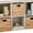Whitewash 6-Cube, variant on Bookcase 8-Cube Storage Organizer, 11in Shelf Opening, Bookshelf, Toy Storage, Customizable w/ 3 Removable Back Panels - Navy