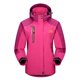 thumbnail image 1 of Chaqueta impermeable a prueba de viento, ropa deportiva para exteriores, senderismo, viajes, deportes de ciclismo, abrigo con capucha desmontable para mujer, 1 of 8