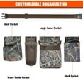 thumbnail image 2 of IC ICLOVER Multi-Pocket Dove Hunting Belt, Adjustable Dove Belts with Game Pouch Shell Bags Bottle Carrier, 2 of 8