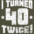 thumbnail image 3 of CafePress - I Turned 40 Twice! 80Th Birthday T Shirt - Men's Classic Graphic Cotton T-Shirt, 3 of 4