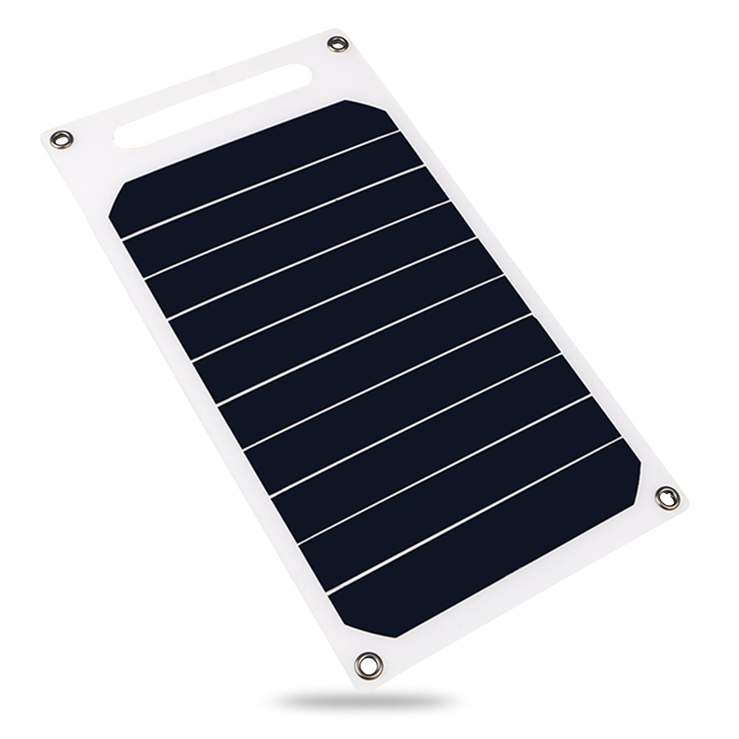 Mini Solar Panel,5V 6W USB Monocrystalline Solar Panel Charger,Waterproof Solar Charger with Built-in Voltage Stabilization System for Smart Phone,Power Bank and GPS Unit 