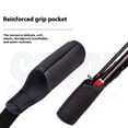 thumbnail image 4 of Maoww 5x Black Fishing Rod Protector Belt For Routine Fishing Trips Pack Of 5 Fishing Rod Socks Fishing 58cm-123cm, 4 of 6