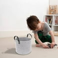 thumbnail image 3 of Seau de Rangement Grande Capacité Panier de Rangement Pliable Vêtements Sales Seau de Rangement pour Jouets, 3 of 6