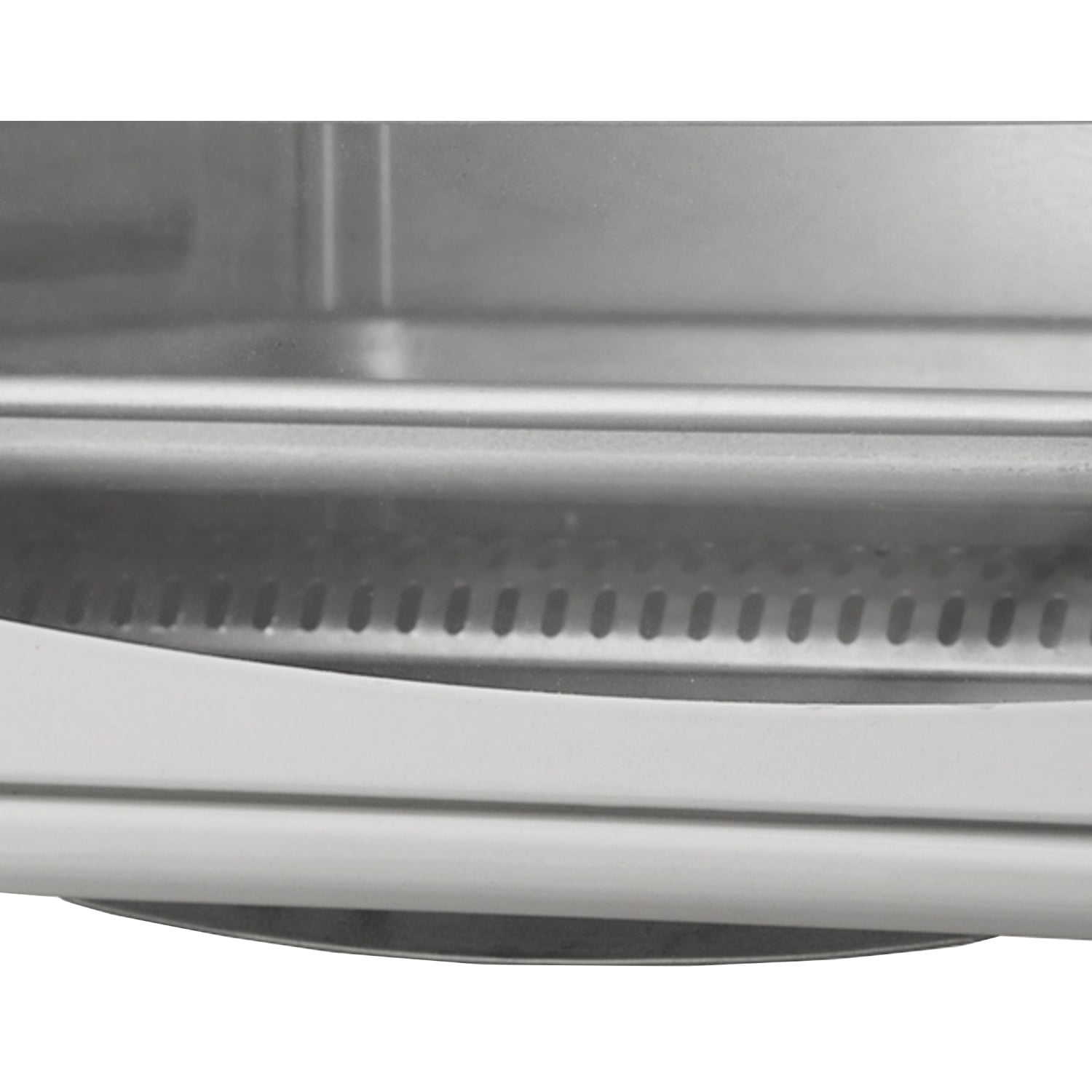 Brentwood TS-345W Stainless Steel 4 Slice Toaster Oven, White