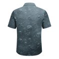 thumbnail image 5 of Men's Halloween Shirts Spider Skeleton Graphic Collared Vintage T Shirt Bat Print Short Sleeve Funny Cute Tees 5XL, 5 of 5