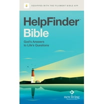 Helpfinder Bible Nlt, Filament Enabled (Hardcover, Red Letter), (Hardcover)