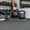 thumbnail image 4 of PRISP Ensemble de Poids Kettlebell 3 Pcs - Poids Libres 5lb 10lb 15lb avec Support, 4 of 9