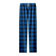 thumbnail image 5 of Christmas Pajama Pants Men Buffalo Plaid Pajama Pants Unisex Couples Lounge Pants Elastic Waist Loose Soft Casual Funny Print Pjs Bottoms, 5 of 5