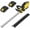 Yellow, variant on 22.4'' Hedge Trimmer Cordless, 2 * 2.0Ah Batteries and Charger, Handheld Electric Trimmers/Grass Shrub Pruning Cutter, Lightweight & Compact Hedge Shear for Garden, Lawn