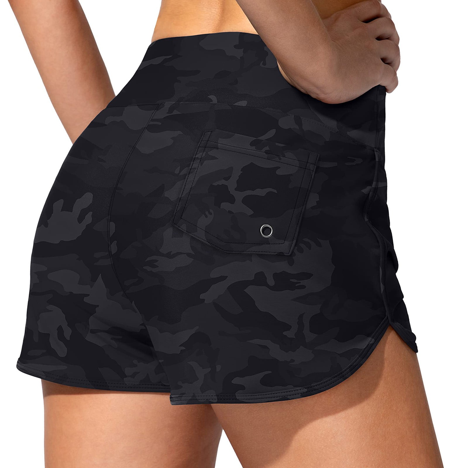 ASEIDFNSA High Rise Swim Bottoms Girls Swimsuits With Padding Women'S