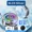 SL19-Silver, variant on SL19 Mobile Phone Semiconductor Magnetic/ Back-clip 2 in 1 PUBG Game Cooler with Cool RGB Light for IOS Android Cooling Radiator