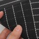 thumbnail image 4 of Luxshiny 6Ud Manteles Individuales De PVC Negros Cuadrados Decorativos Con Acabado Fino Y Uso Duradero, 4 of 4