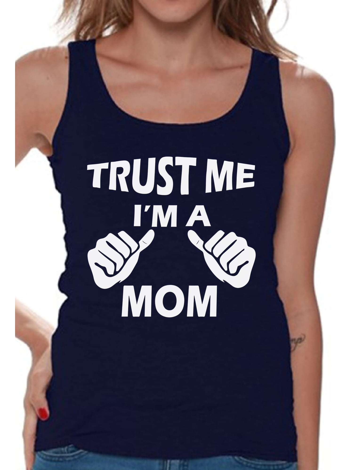 I Am Your Mother Workout Racerback Tank Top Mom Life Mommy Gift for Mom 