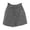 Dark Gray, variant on IROINNID Women's Summer Drawstring Cotton And Linen Elastic Solid Shorts With Pocket
