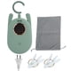 thumbnail image 1 of Percha para secadora de ropa de iones negativos portátil multifunción, rejilla de secado rápido CN 220V Verde, 1 of 5
