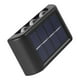 thumbnail image 2 of KAKOWELY Lámpara solar de pared para exteriores, impermeable, con energía solar, para jardín, 2 of 5