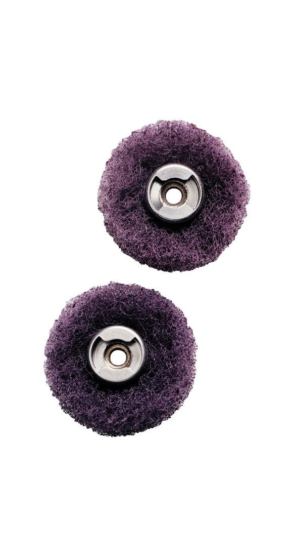 Dremel 512E Abrasive Buff, 1 in Dia, 7/64 in Thick, Steel Pair