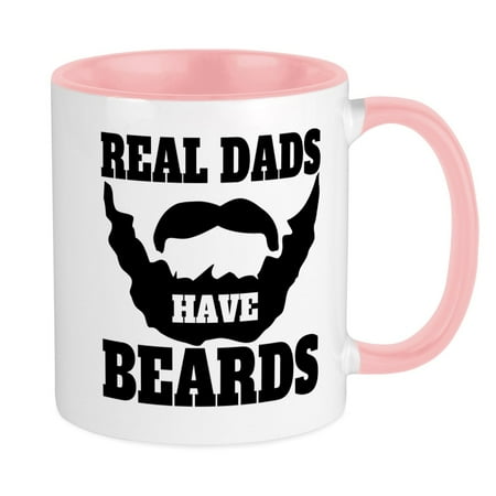 

CafePress - Real Dads Have Beards Mugs - Ceramic Coffee Tea Novelty Mug Cup 11 oz