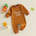 thumbnail image 4 of NIEWTR Baby Long Sleeve Romper Jumpsuit Pjs Soft One Piece Pajamas Boy Crewneck Letter Print Coverall Sleeper,Size 12-18 Months, 4 of 4