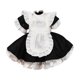 thumbnail image 1 of Figura de acción a escala 1:12, ropa en miniatura, vestido de sirvienta, moda, tela, disfraz de muñeca para mujer de 6 pulgadas, 1 of 9
