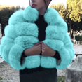 thumbnail image 2 of Heliisoer Plus Women Size Faux Coat Warm Furry Faux Short Jacket, 2 of 7