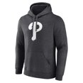 thumbnail image 2 of Men's Charcoal Philadelphia Phillies Monochrome Pullover Hoodie, 2 of 3