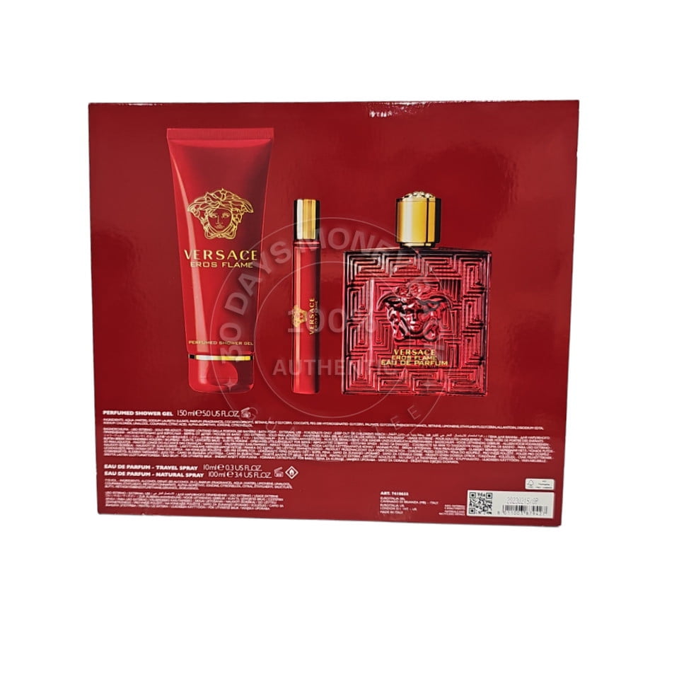 VERSACE Eros & Eros Flame 30mLセット Versace Eros Flame EDP Gift Set - Buy Online at Sensa Beauty