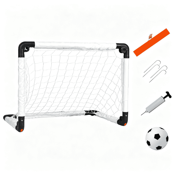 BESTSKY Soccer Goal, Small Foldable Goal for Kids, Kids Goals for the Backyard/Indoor/Outdoor, Mini Soccer Toys Gifts for Children Kids Soccer Goal Foldable