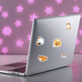 thumbnail image 2 of 35pcs Cute Stickers Animal Stickers Cat Stickers Funny Stickers for Laptops Notebooks Suitcases, 2 of 5